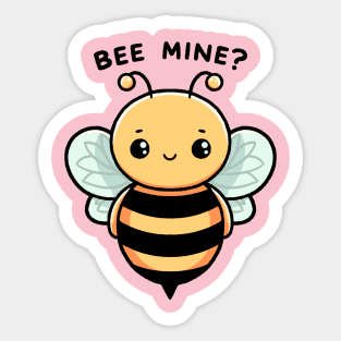 Bee mine Sticker